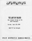 Last Day Saloon 04/30/89