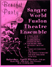 Sangre World Theater Benefit 4/20/91